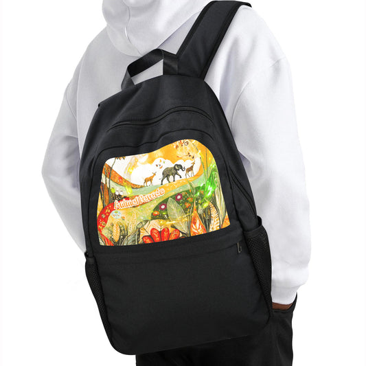 Animal Parade Casual Backpack | Upper Part Printing