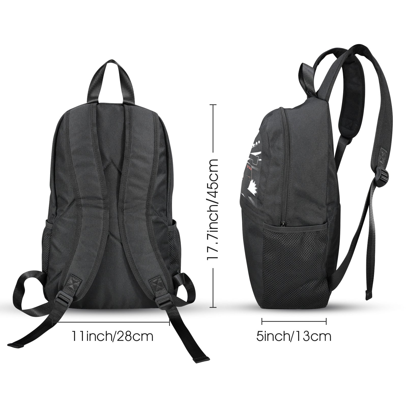 Race Car Winner Casual Backpack (Upper Part Printing) (Model 1753)