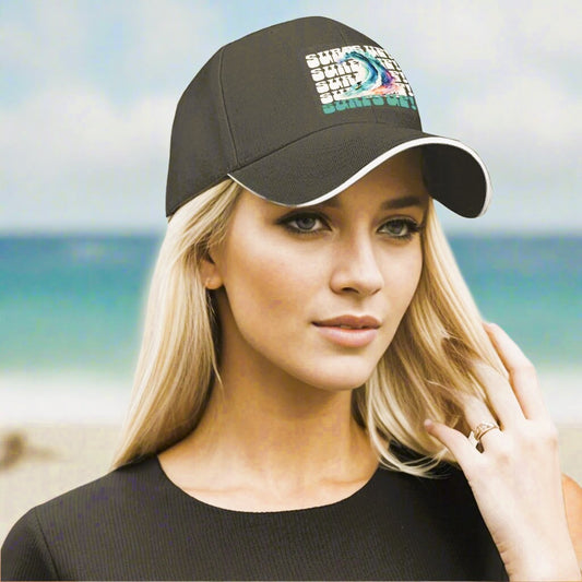 Surf's Up Sandwich Visor Baseball Cap for Men & Women
