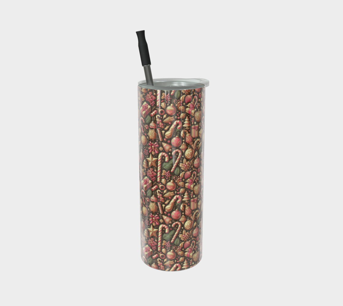 Merry Christmas Candy & Treats 20 oz Tumbler