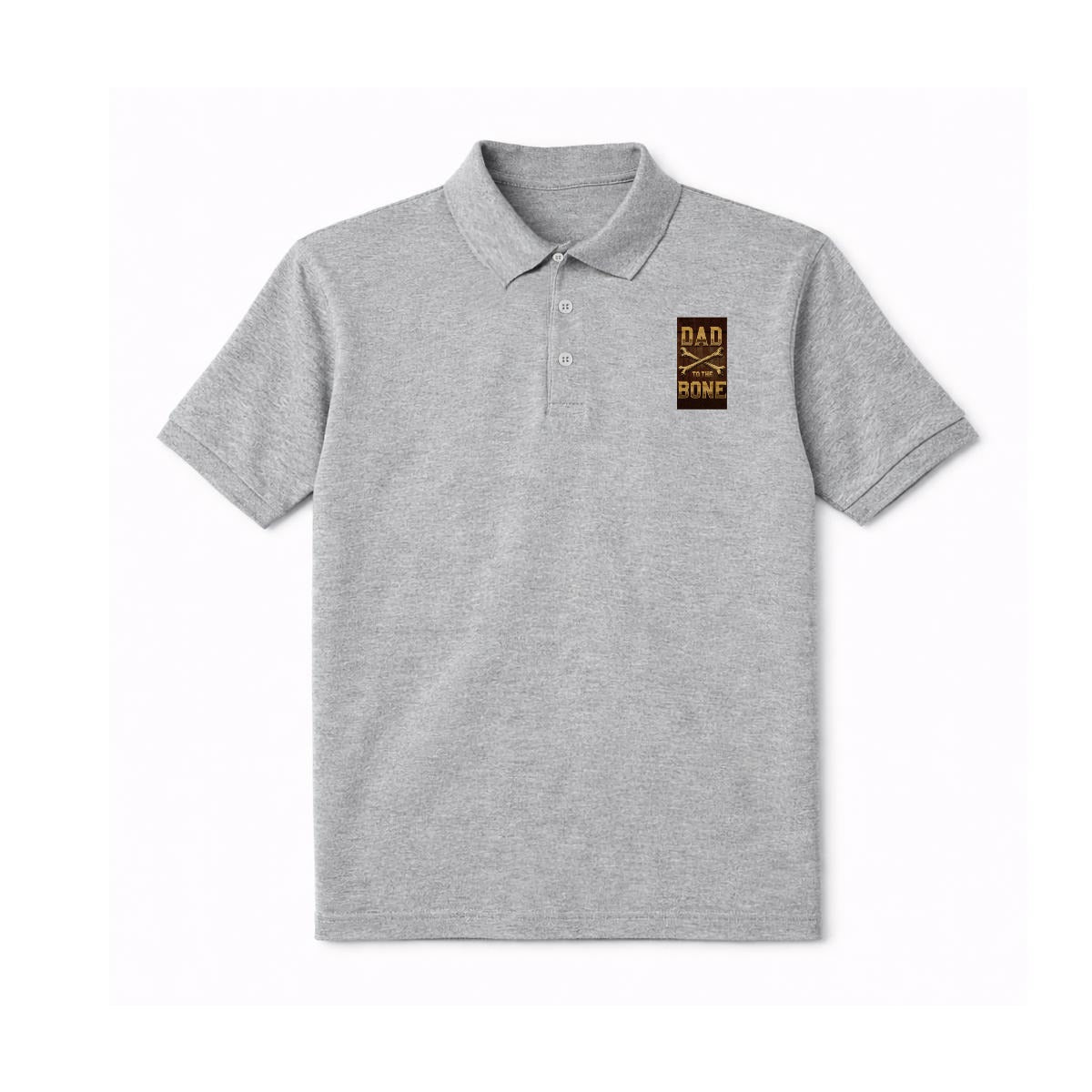 Dad to the Bone Adult Polo Jersey Shirt | Gildan 8800