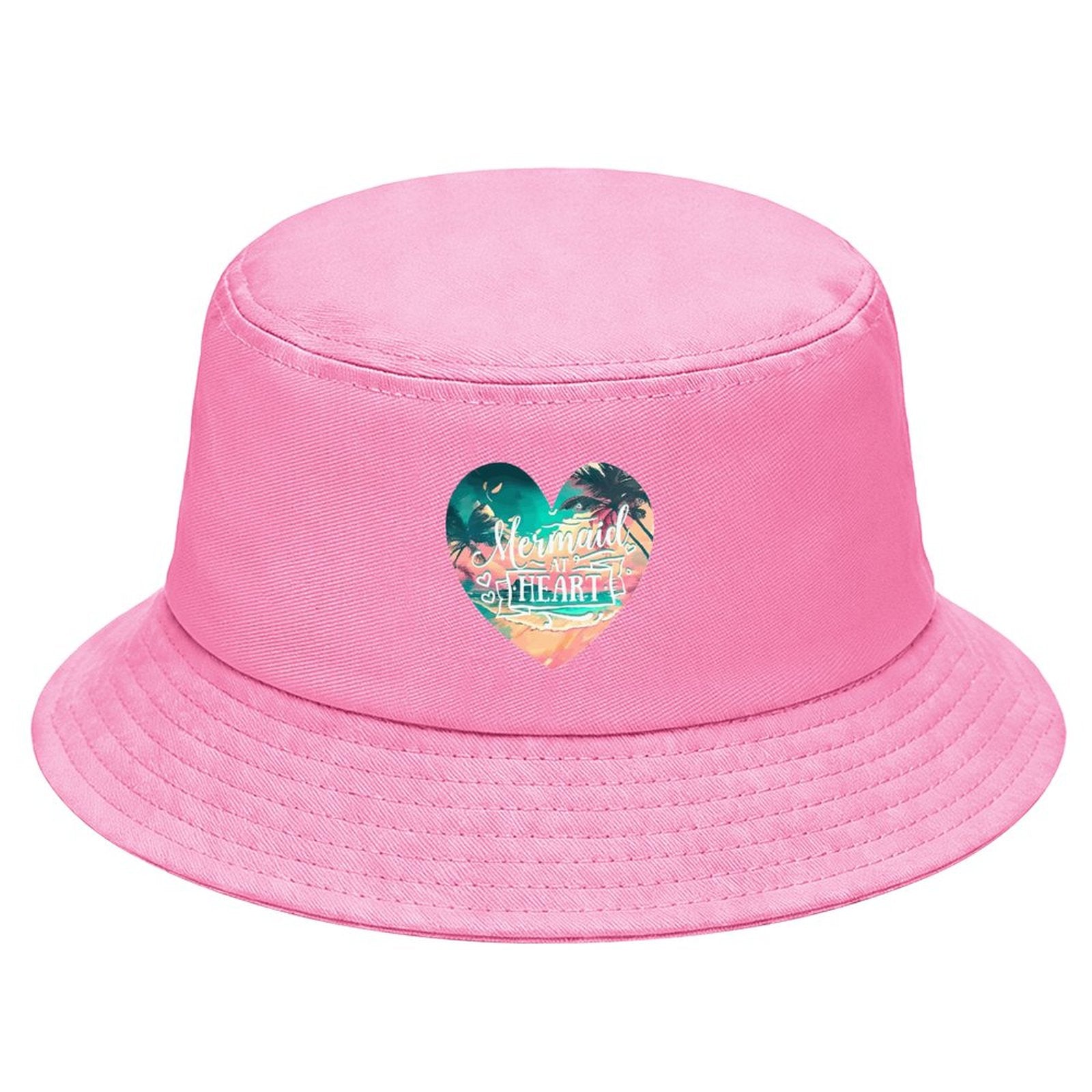 Mermaid at Heart Children’s Bucket Hat (Front Printing)