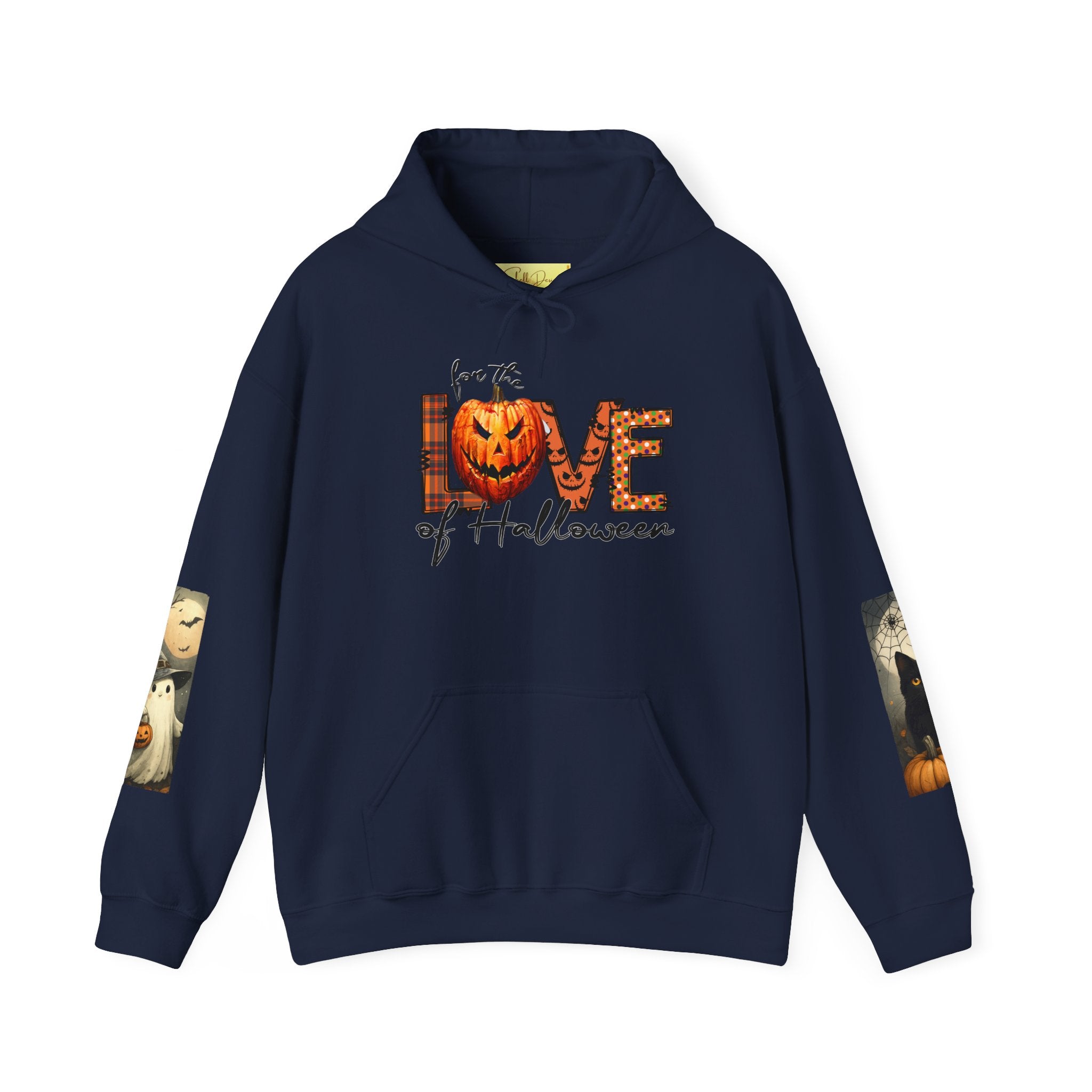 For the Love of Halloween Hoodie Sweatshirt Cozy Fall Style