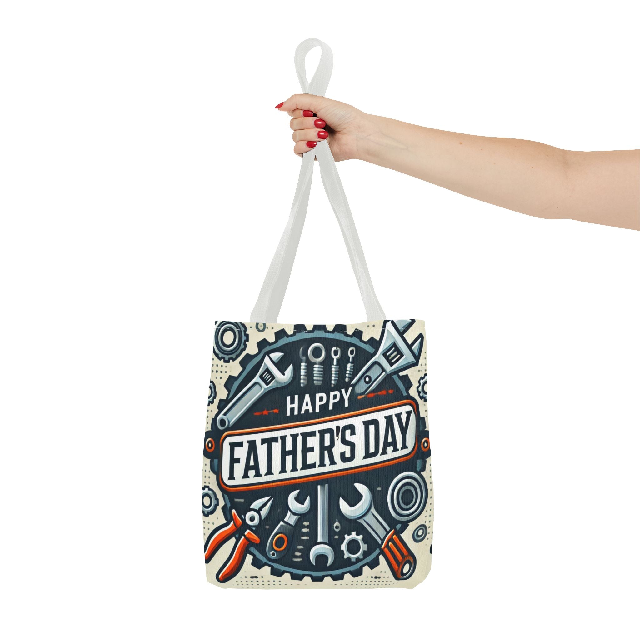 Happy Father's Day Printed Tote Bag