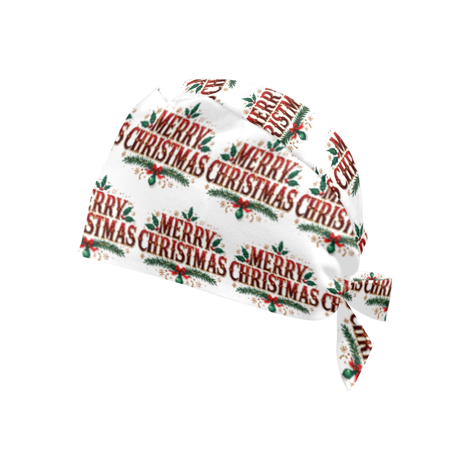 Merry Christmas Medical Scrub Cap (Made in USA)