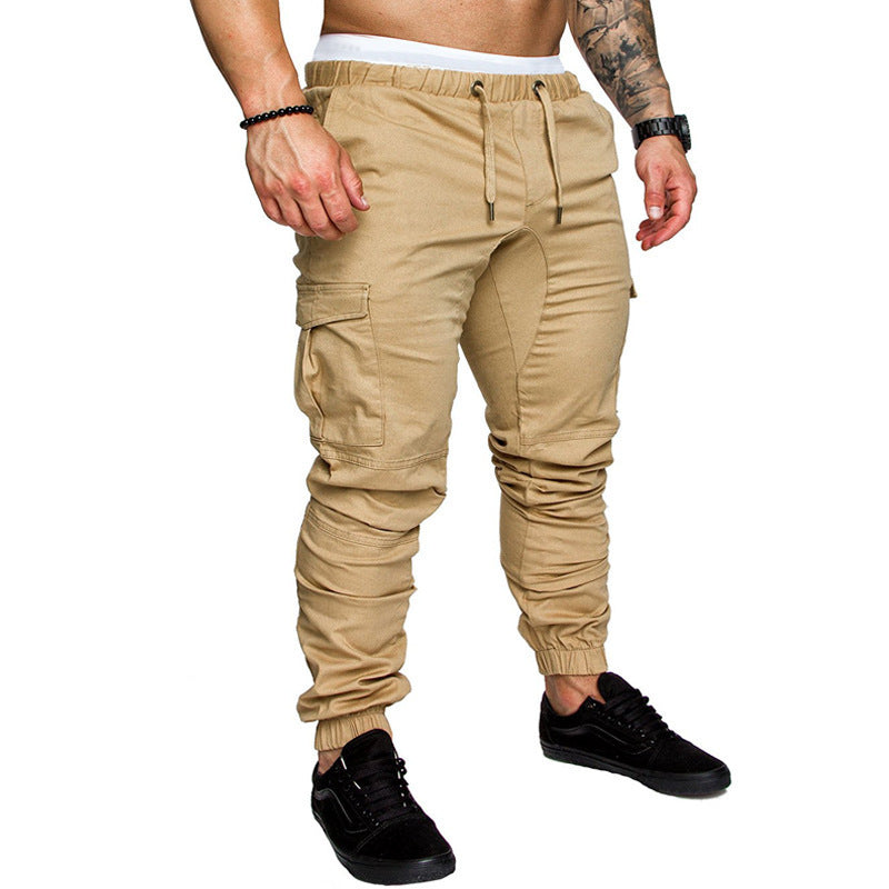 Men's Woven Fabric Baggy Casual Jogger Pants