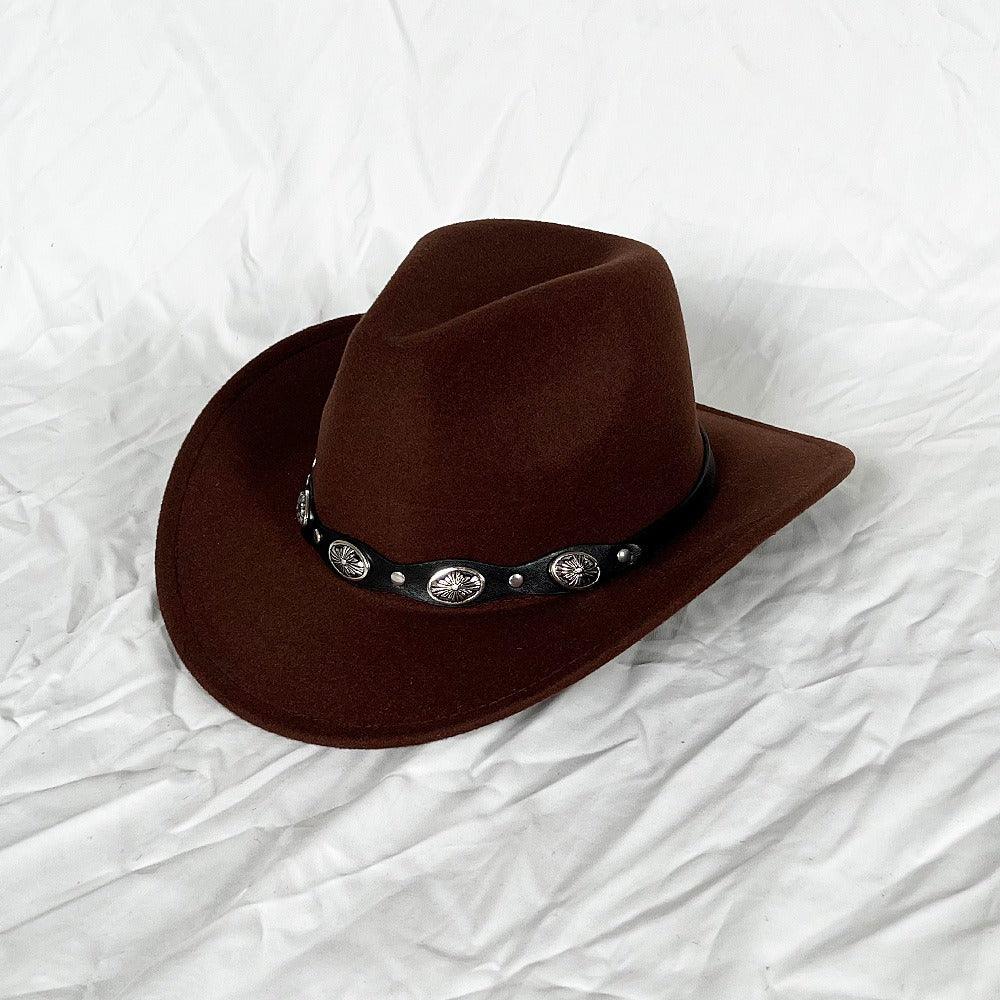 The Outlaw Western Cowboy Hat - Classic Bell Shaped Design, Durable and Stylish for All Seasons