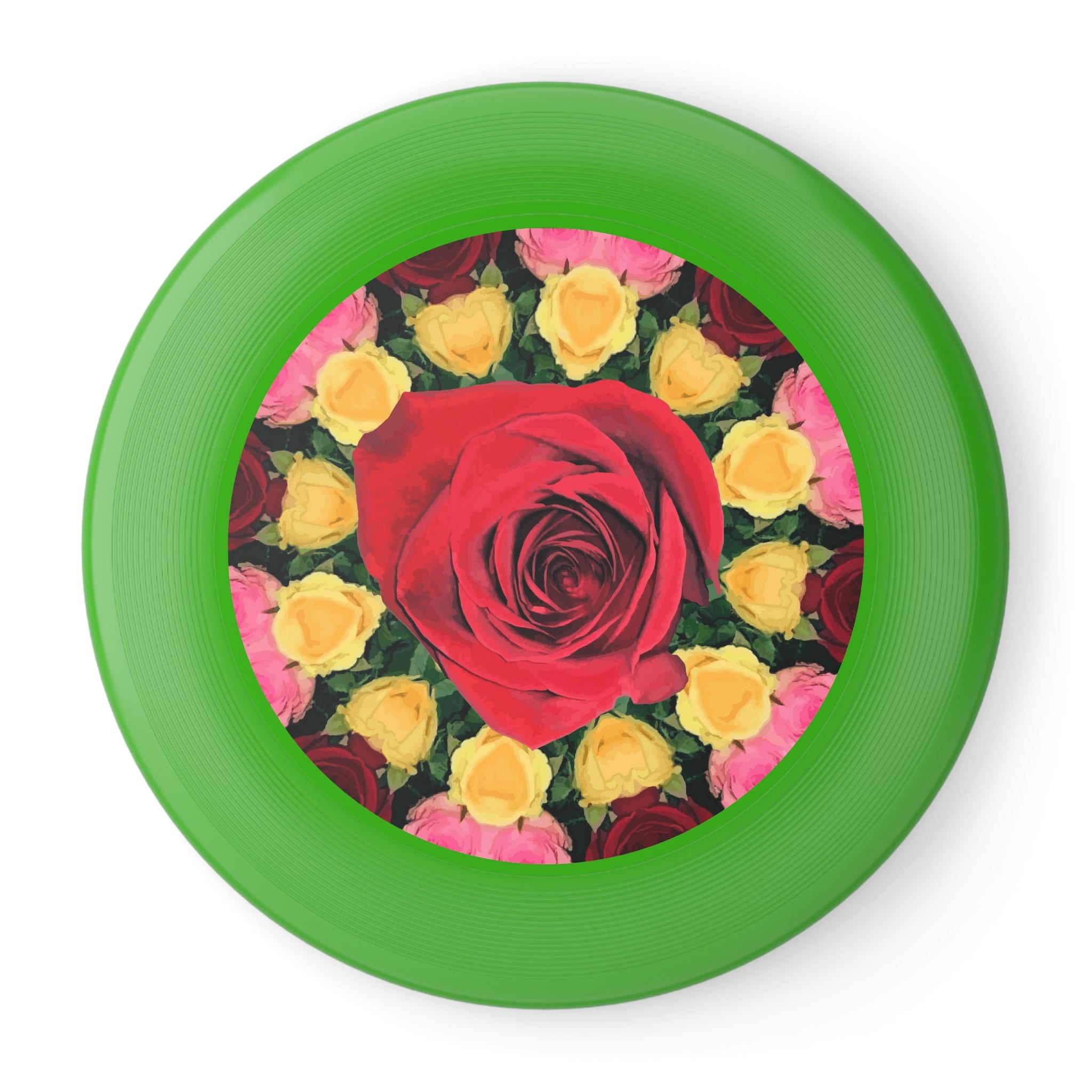 Red Roses Wham-O Frisbee