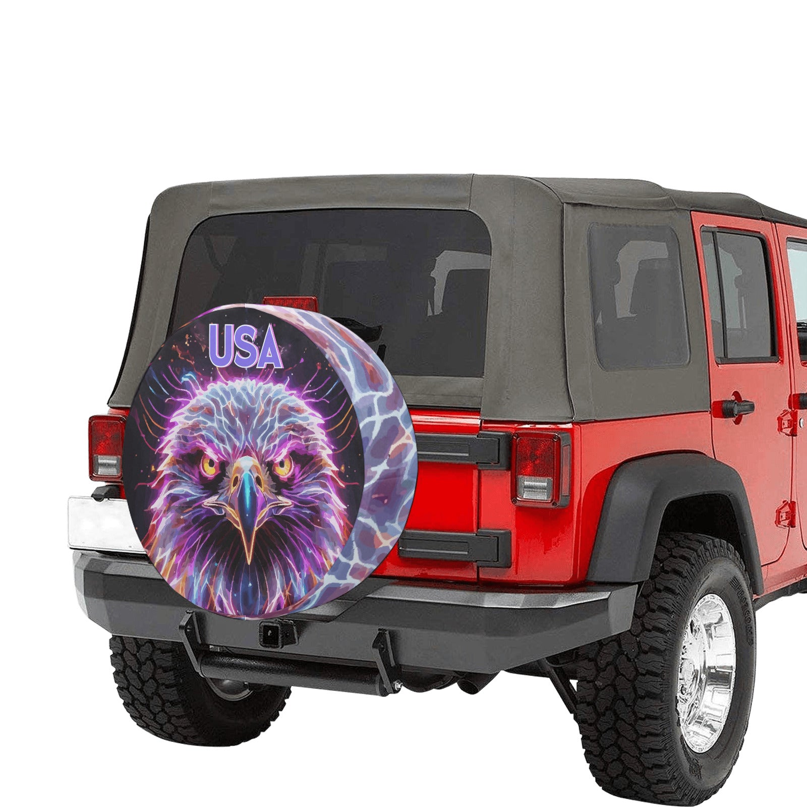 Printed Spare Tire Cover (16