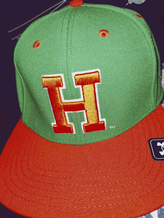 University of Hawaii Green and Orange Extra Large Cap - new with tags