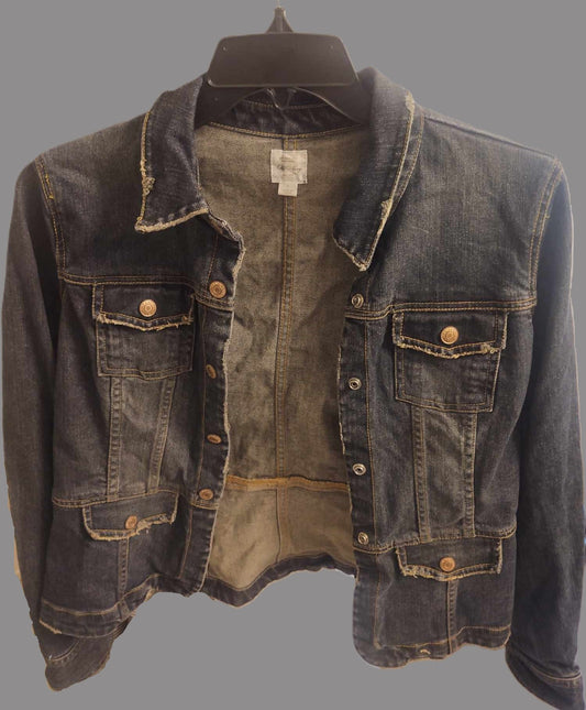 Women's Old Navy Distressed Denim Jacket