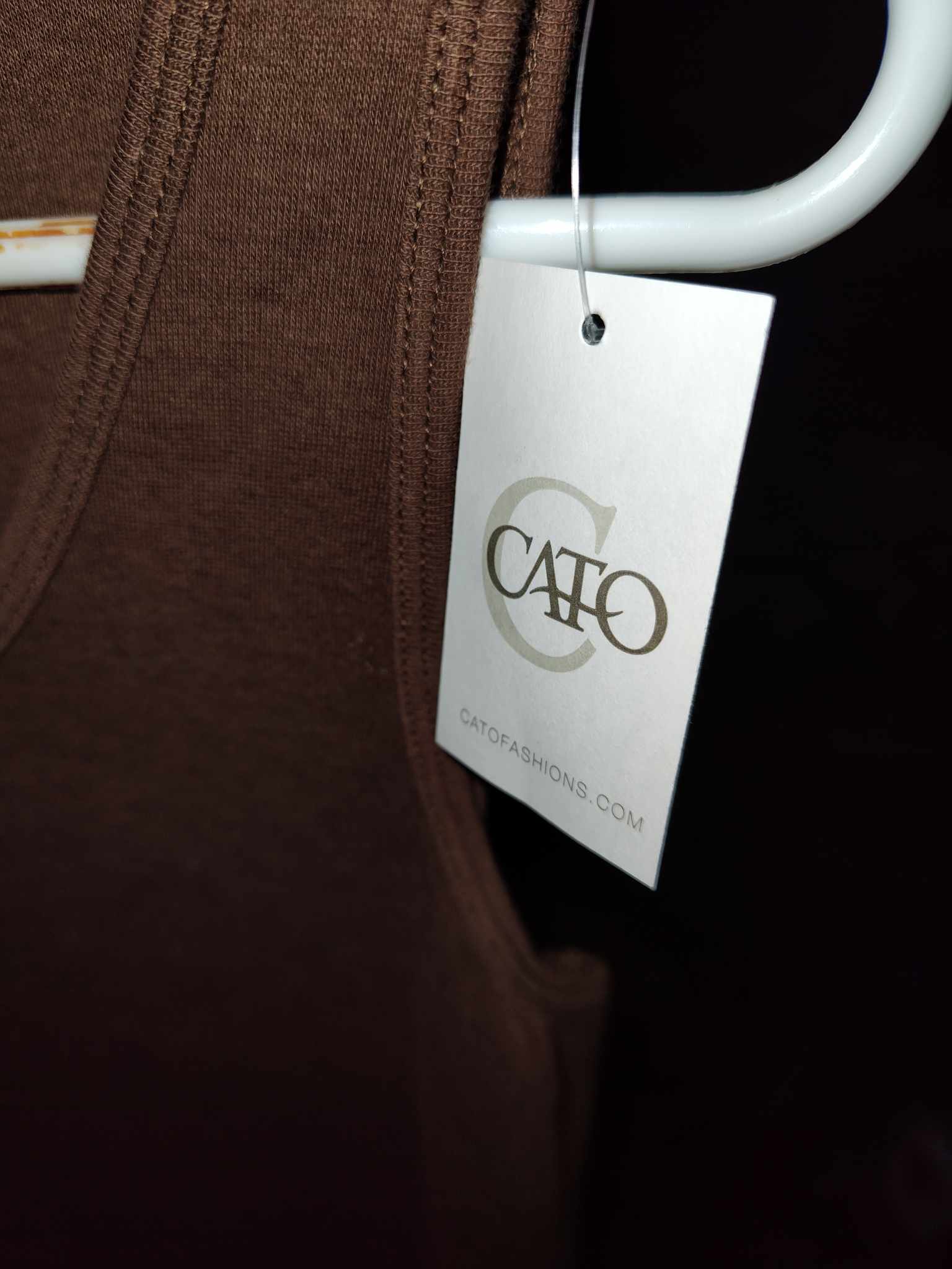 Women's Tan Tank Top from Cato's - new with tags