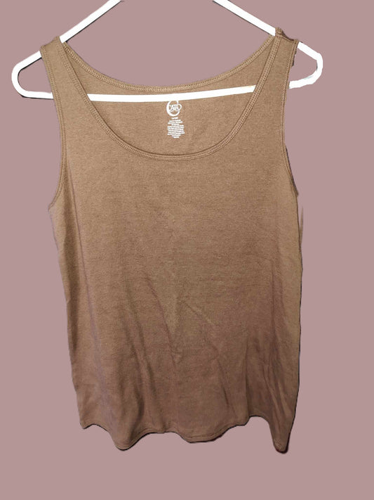 Women's Tan Tank Top from Cato's - new with tags
