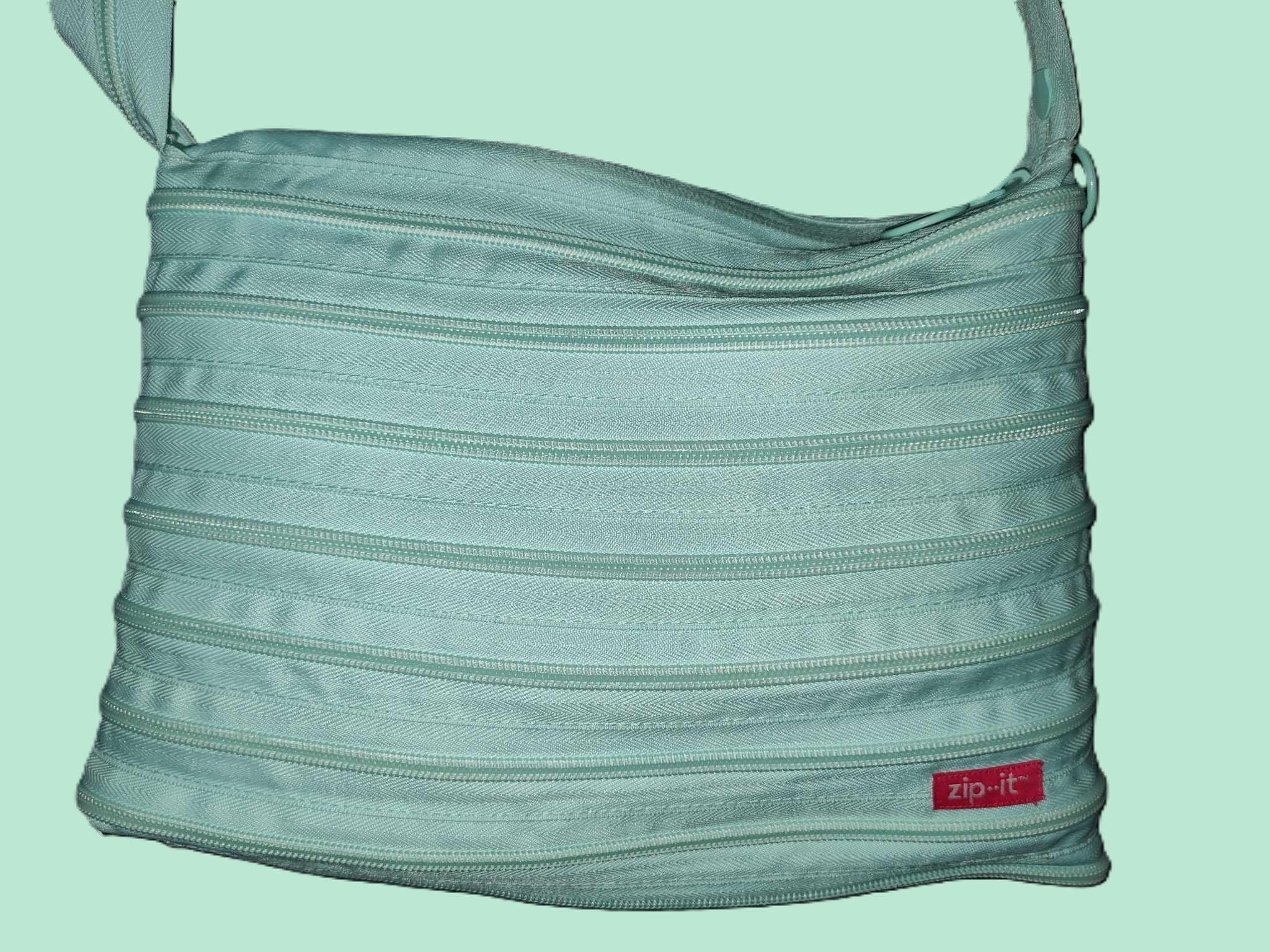 Women's Mint Green Zipit Handbag - pre-owned