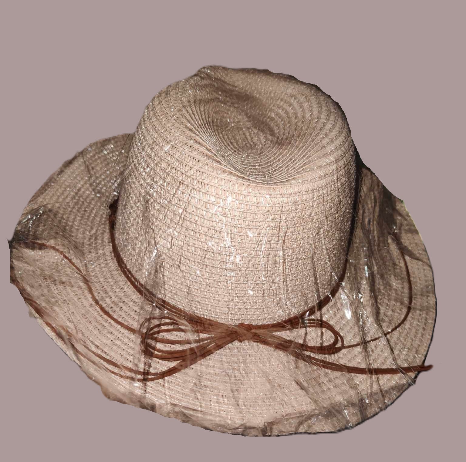 Women's Khaki Beach Fedora Hat