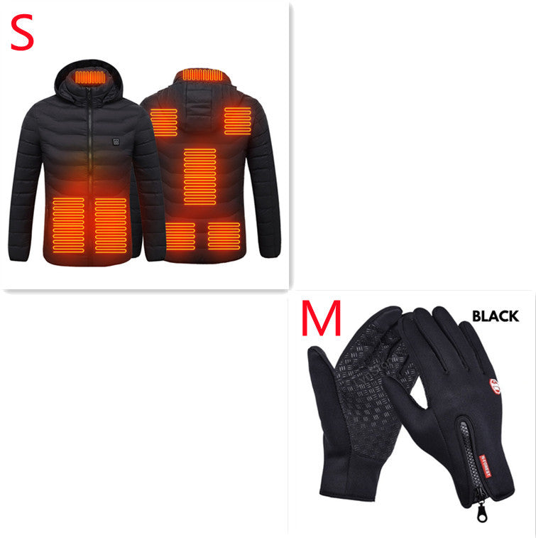 Men's USB Electric Heated Thermal Winter Coat