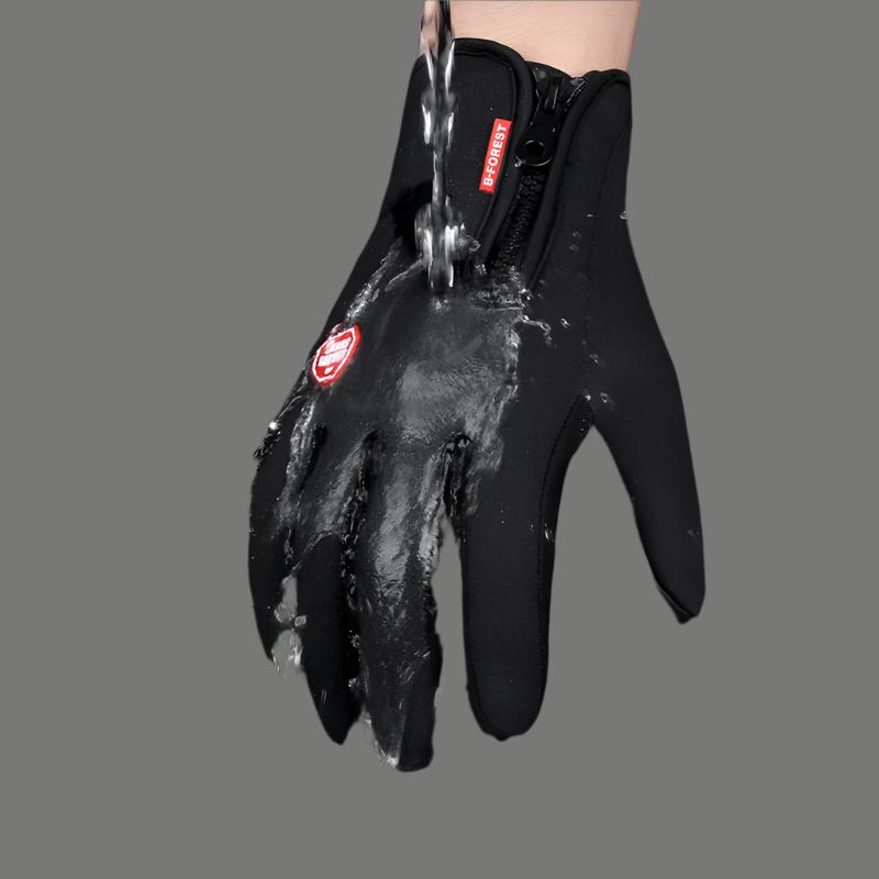 Waterproof Fleece Gloves with Touch Screen Compatible