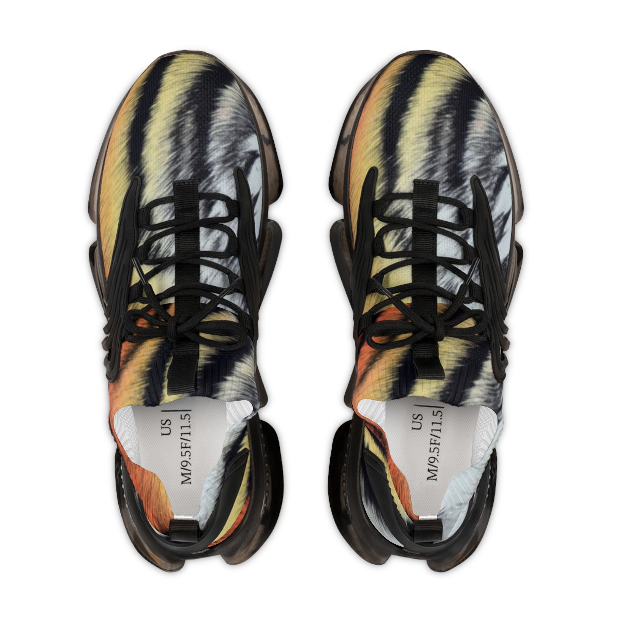 Men's Tiger Stripes Mesh Sneakers