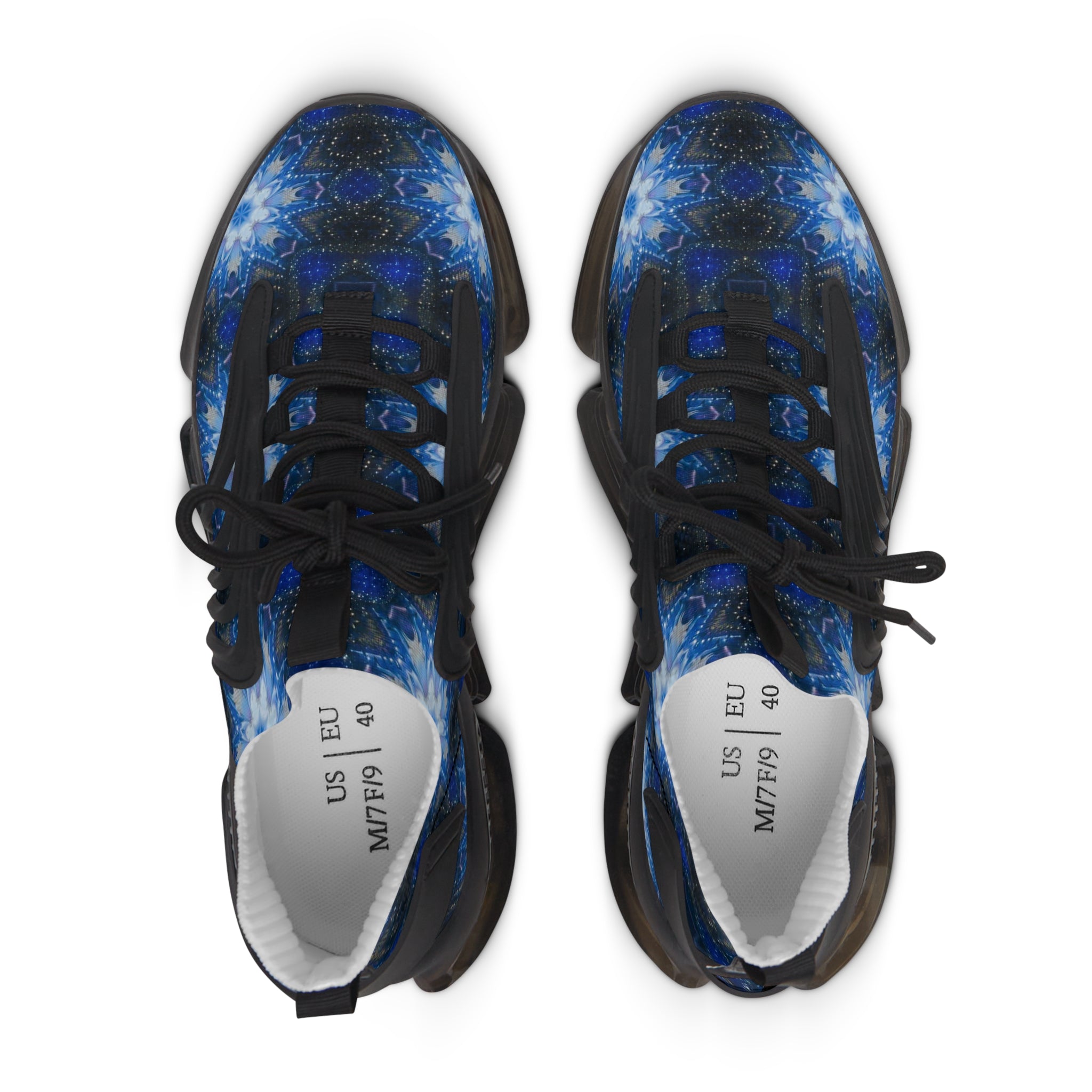 Women's Blue Star Mesh Sneakers