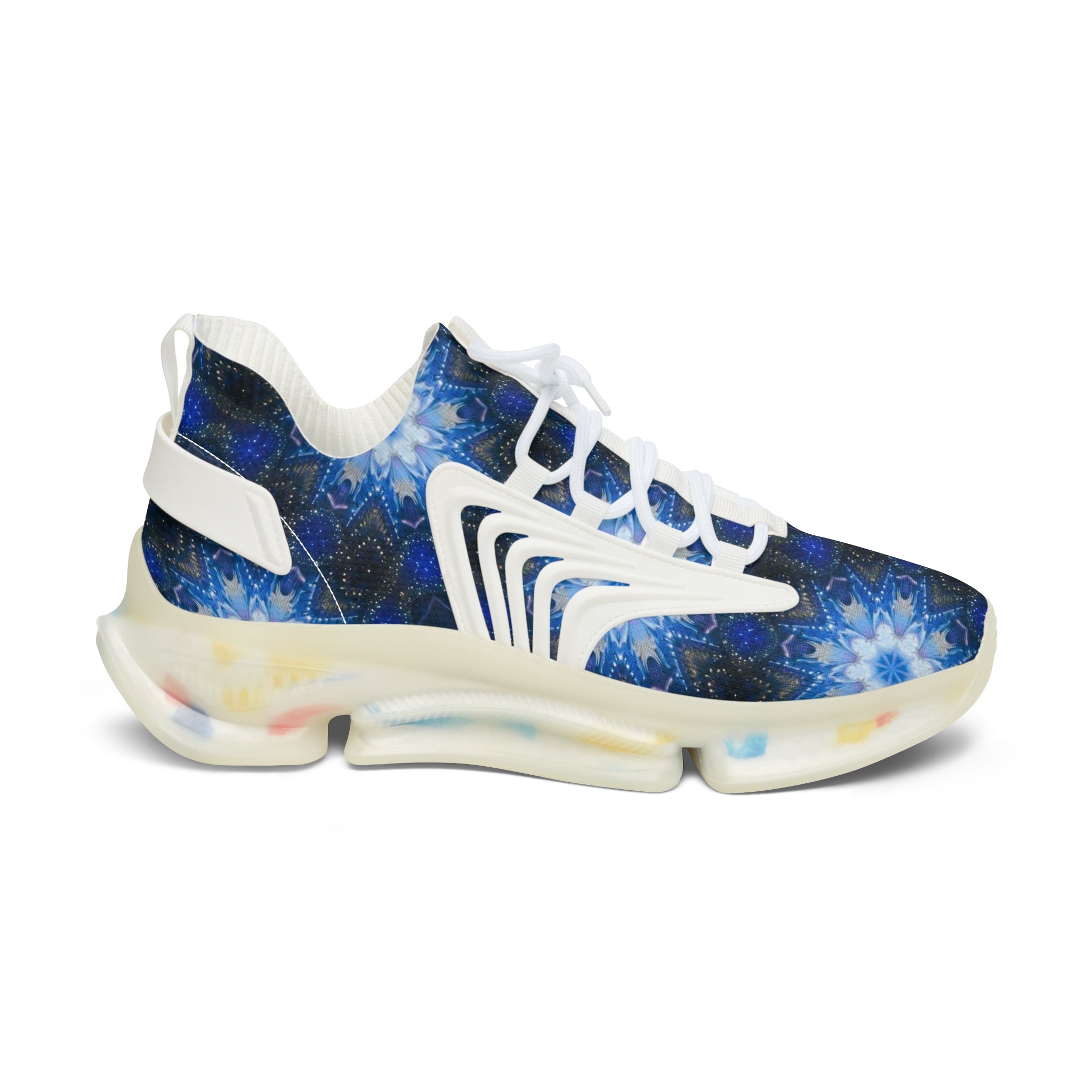 Women's Blue Star Mesh Sneakers