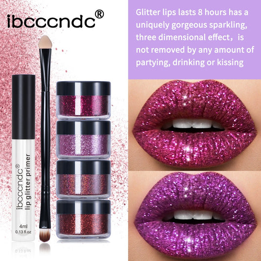 Glitter Lip Gloss Set