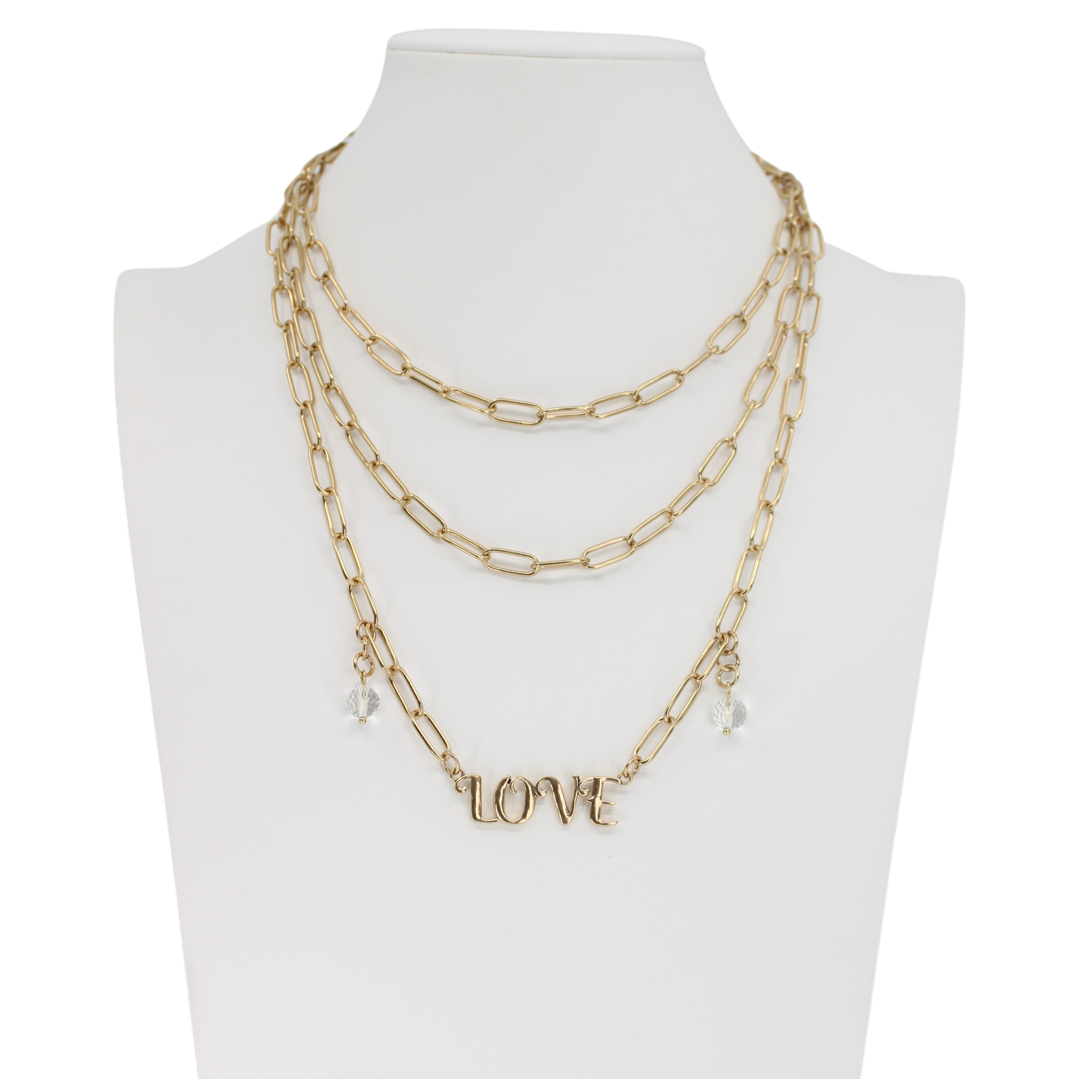 Love Long Chain Necklace