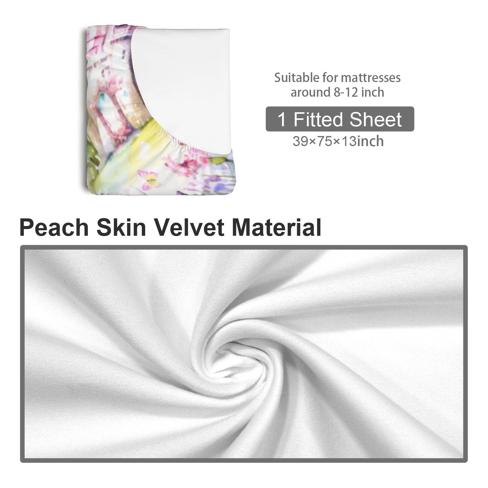 Fantasy Life Twin Size Sheet Set - 3 pieces