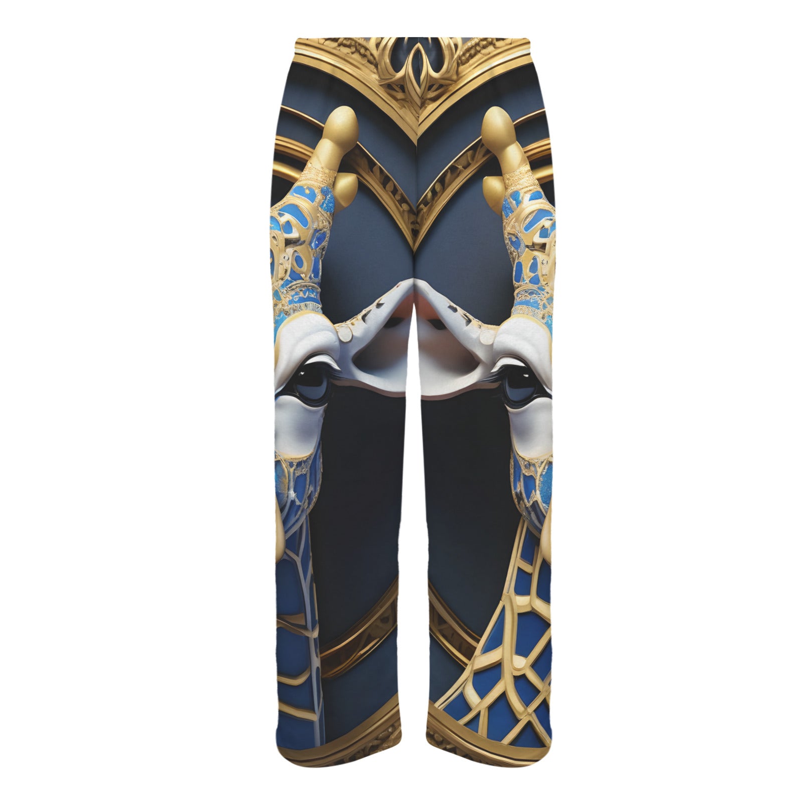 Giraffe Men's Flannel Pajama Pants (Made in the USA)