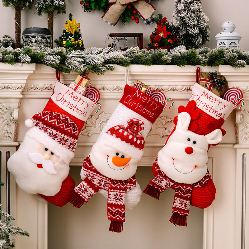 Christmas Characters Hanging Stockings