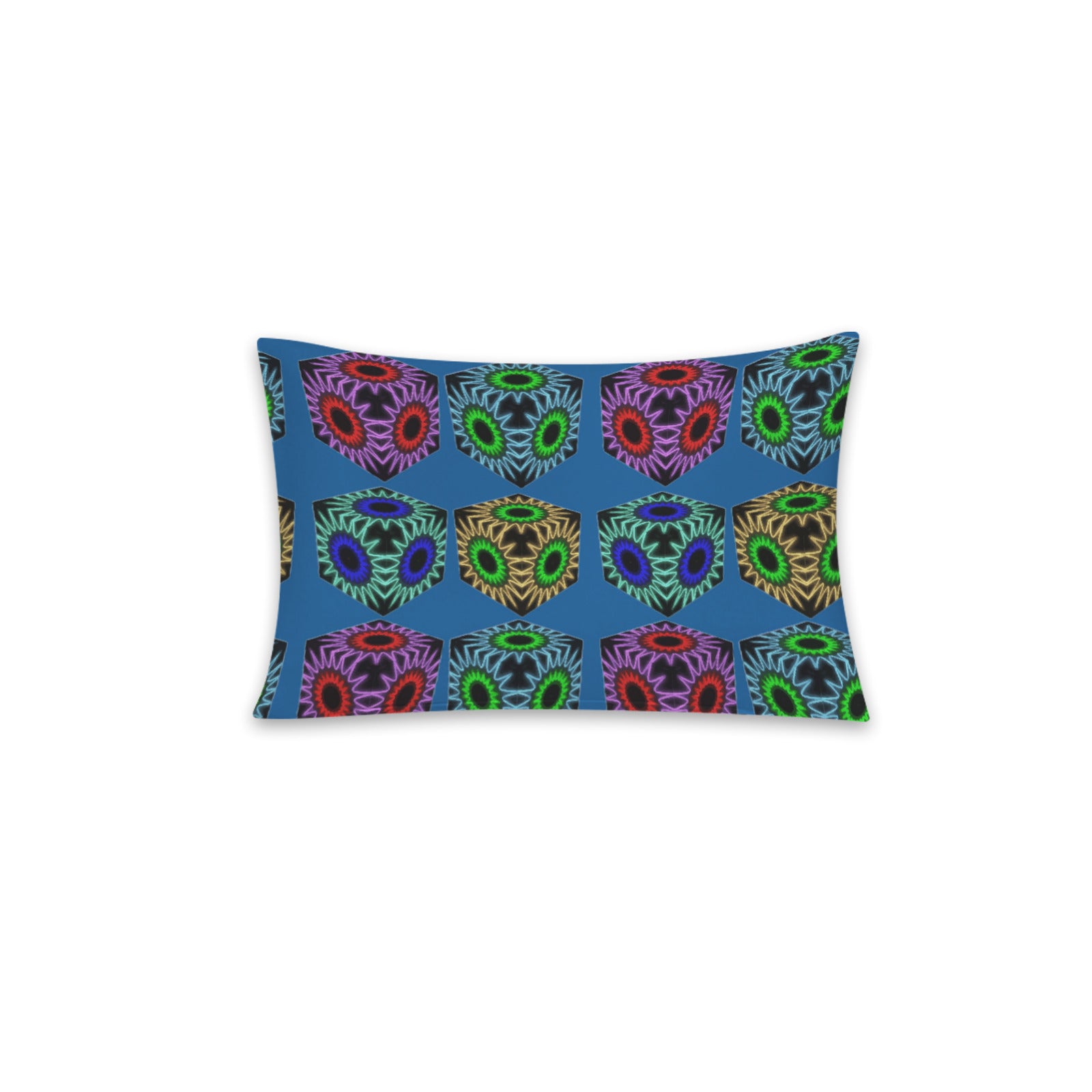 Colorful Cubes Bedding Pillow Case 30 x 20 inch | Ships from USA