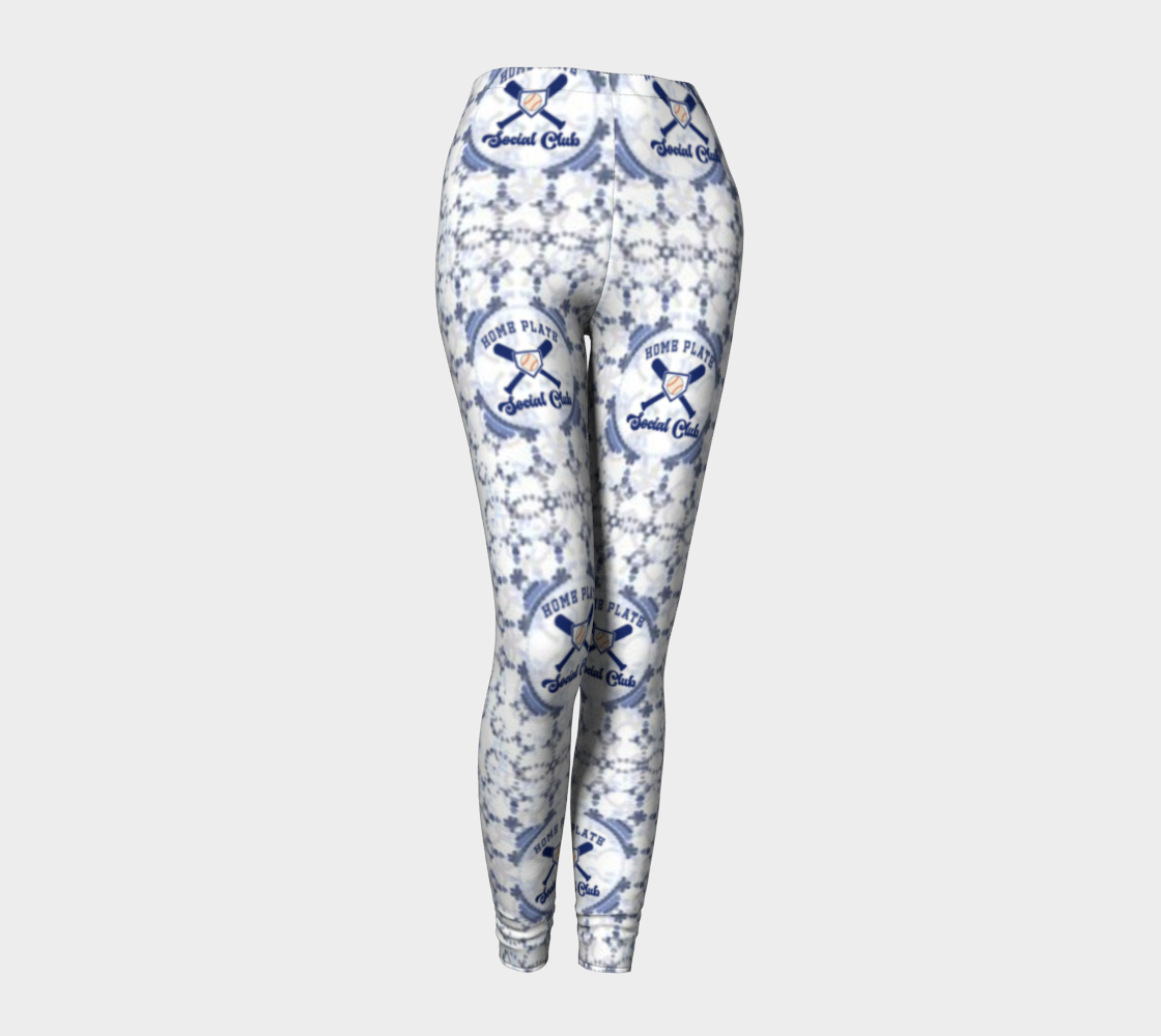 Home Plate Social Club Baseball Long Leggings