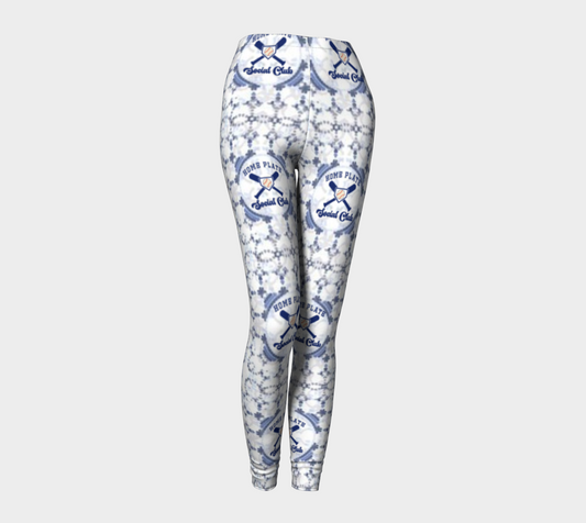 Home Plate Social Club Baseball Long Leggings