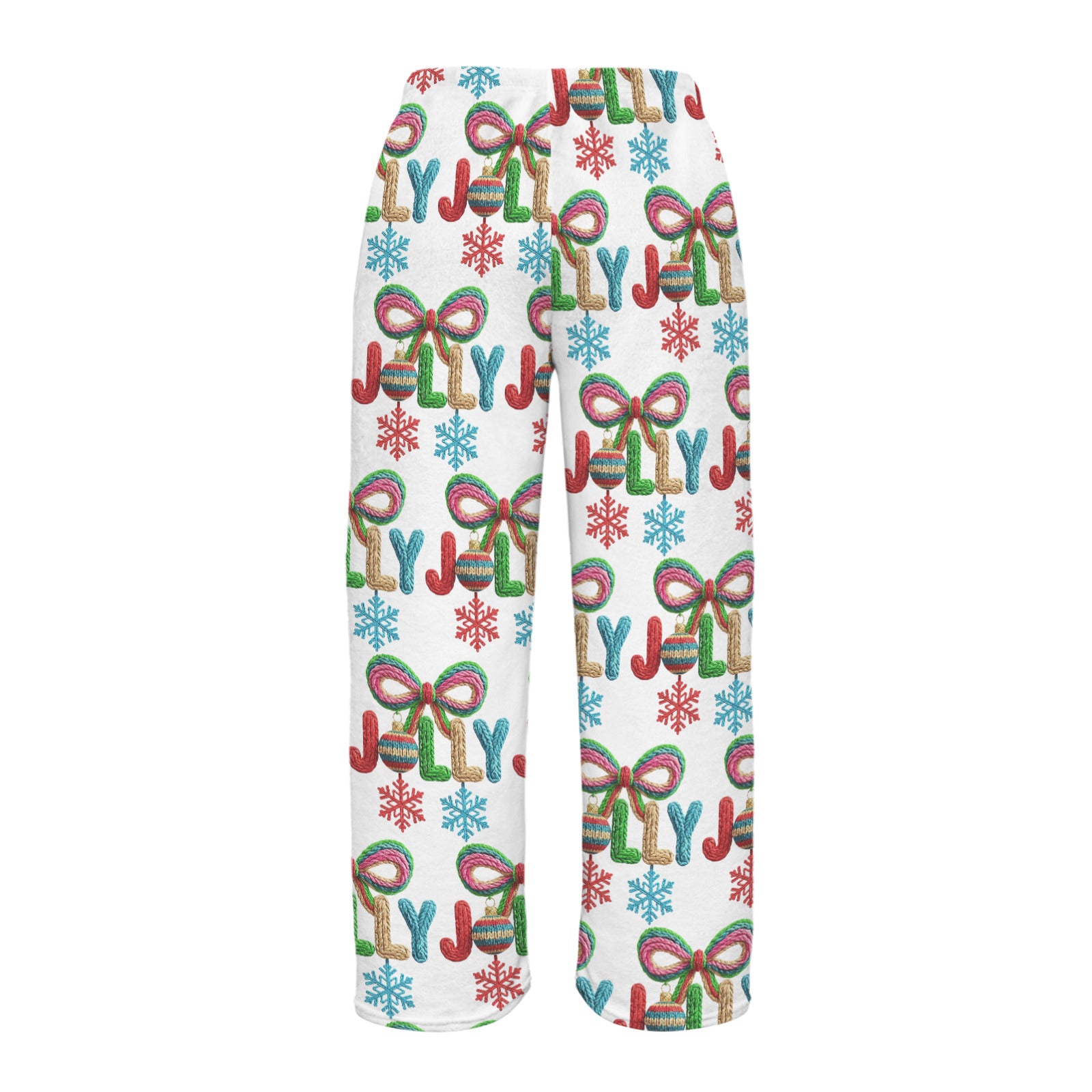 Colorful Yarn Jolly Women's Flannel Pajama Trousers (Made in USA)