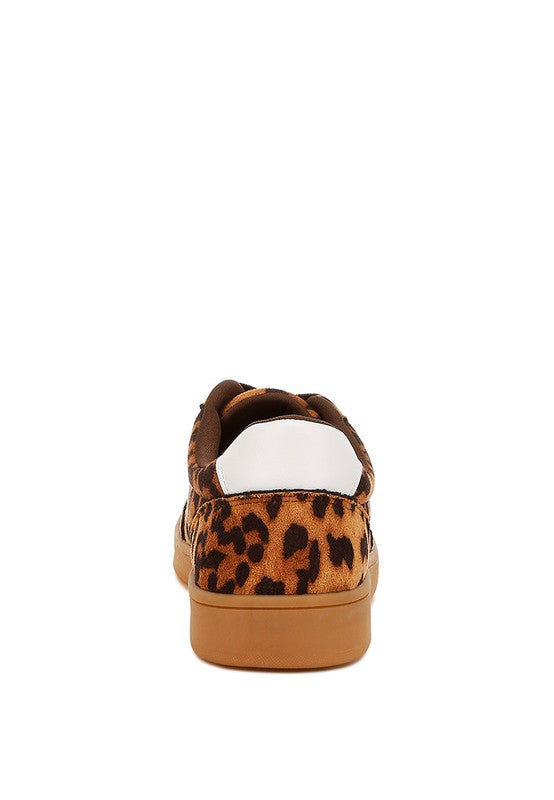 Prowler Leopard Chunky Sneakers