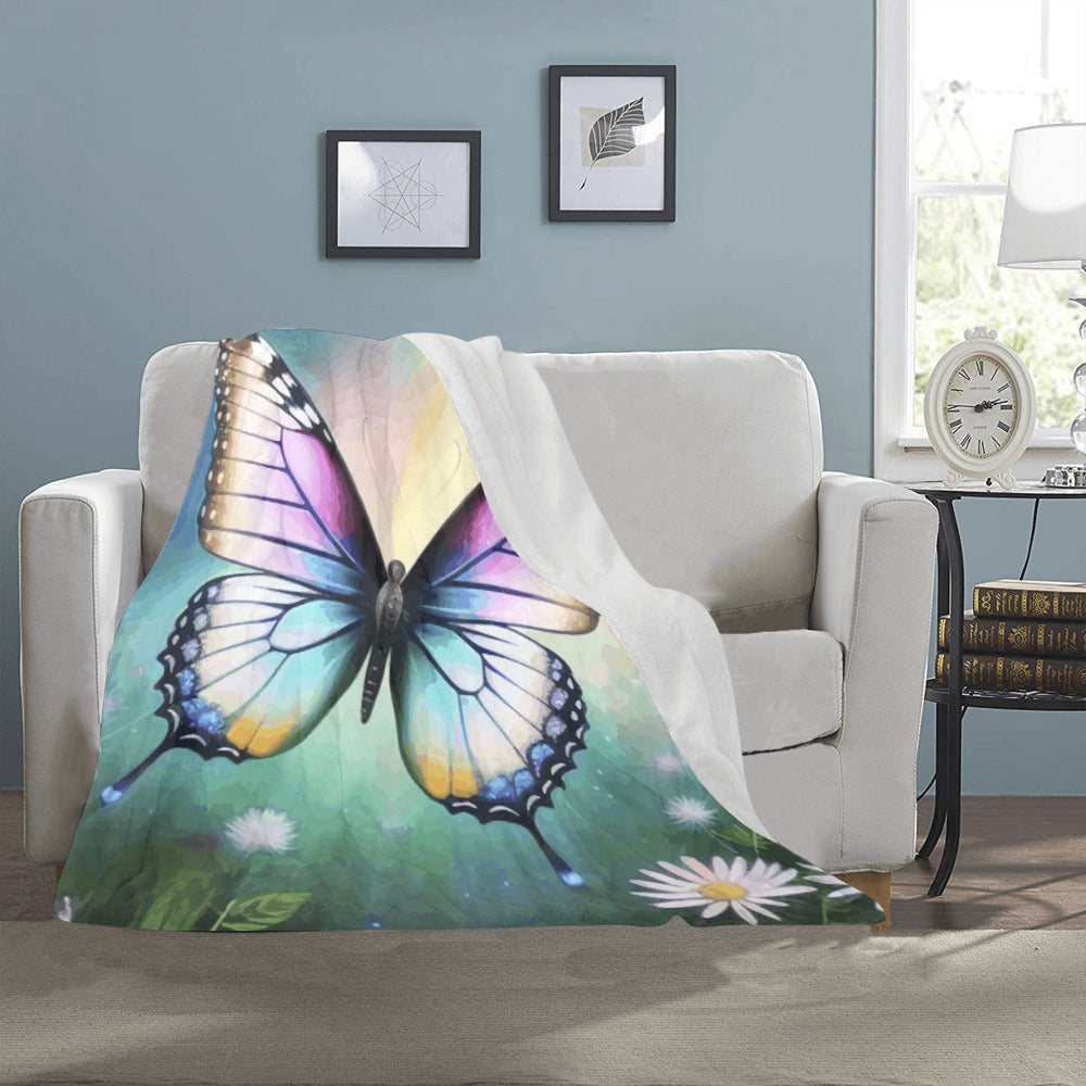 Butterfly Blanket Ultra-Soft Micro Fleece Blanket 40