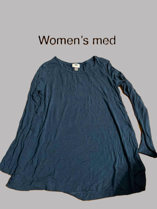 Women's Old Navy Blue Shirt - size Medium
