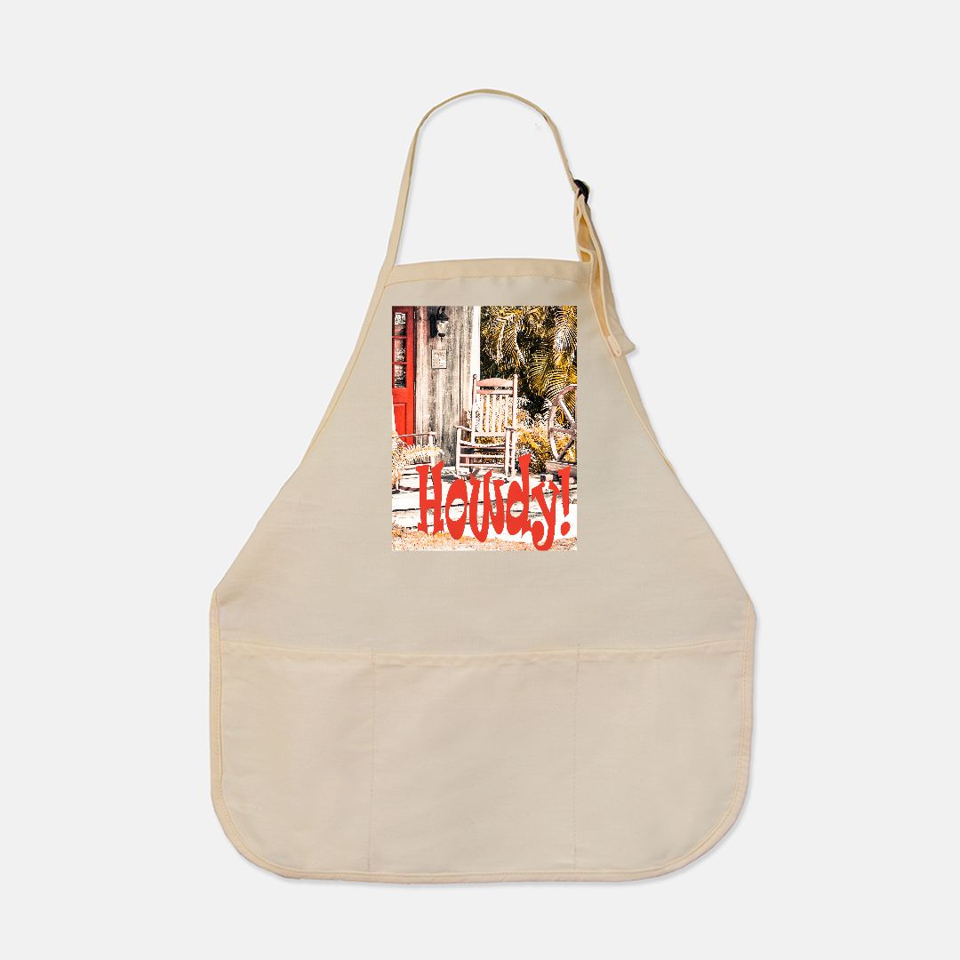Howdy! Country Western Front Porch Apron - Shell Design Boutique