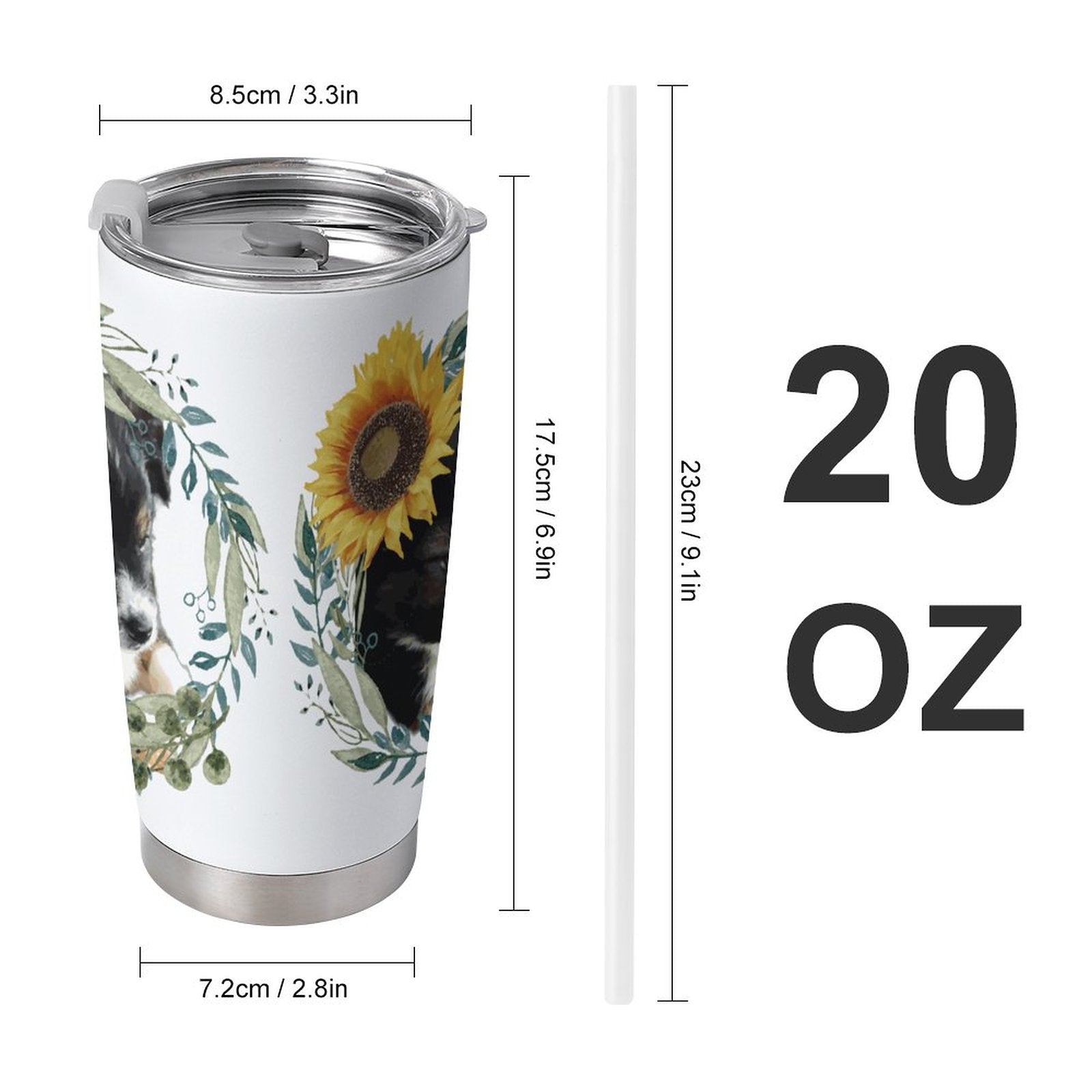 Free Shipping-20oz Insulated Stainless Steel Cup with Lid