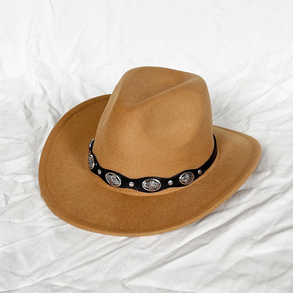 The Outlaw Western Cowboy Hat - Classic Bell Shaped Design, Durable and Stylish for All Seasons
