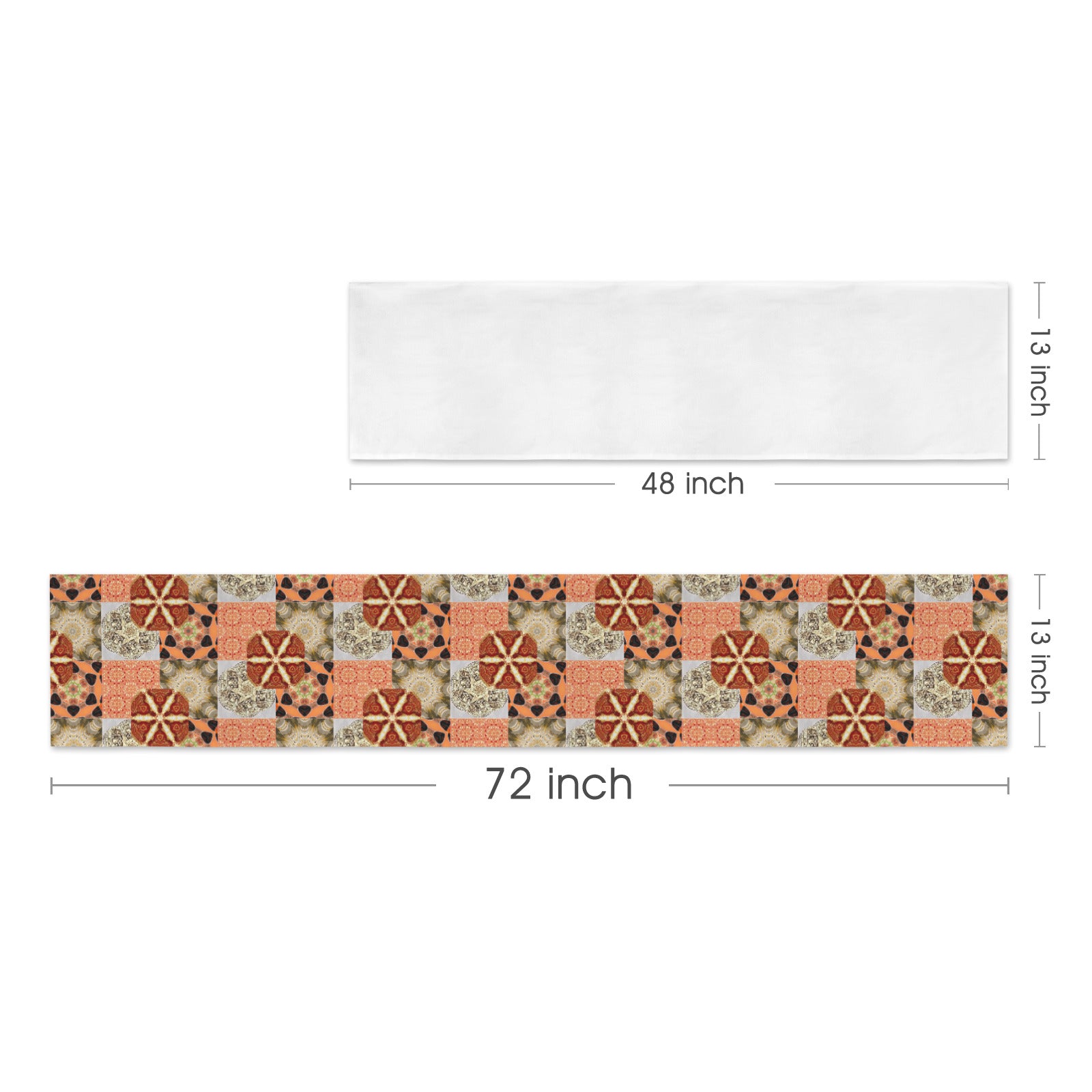 Heritage Revival Quilt Design Table Runner - 72