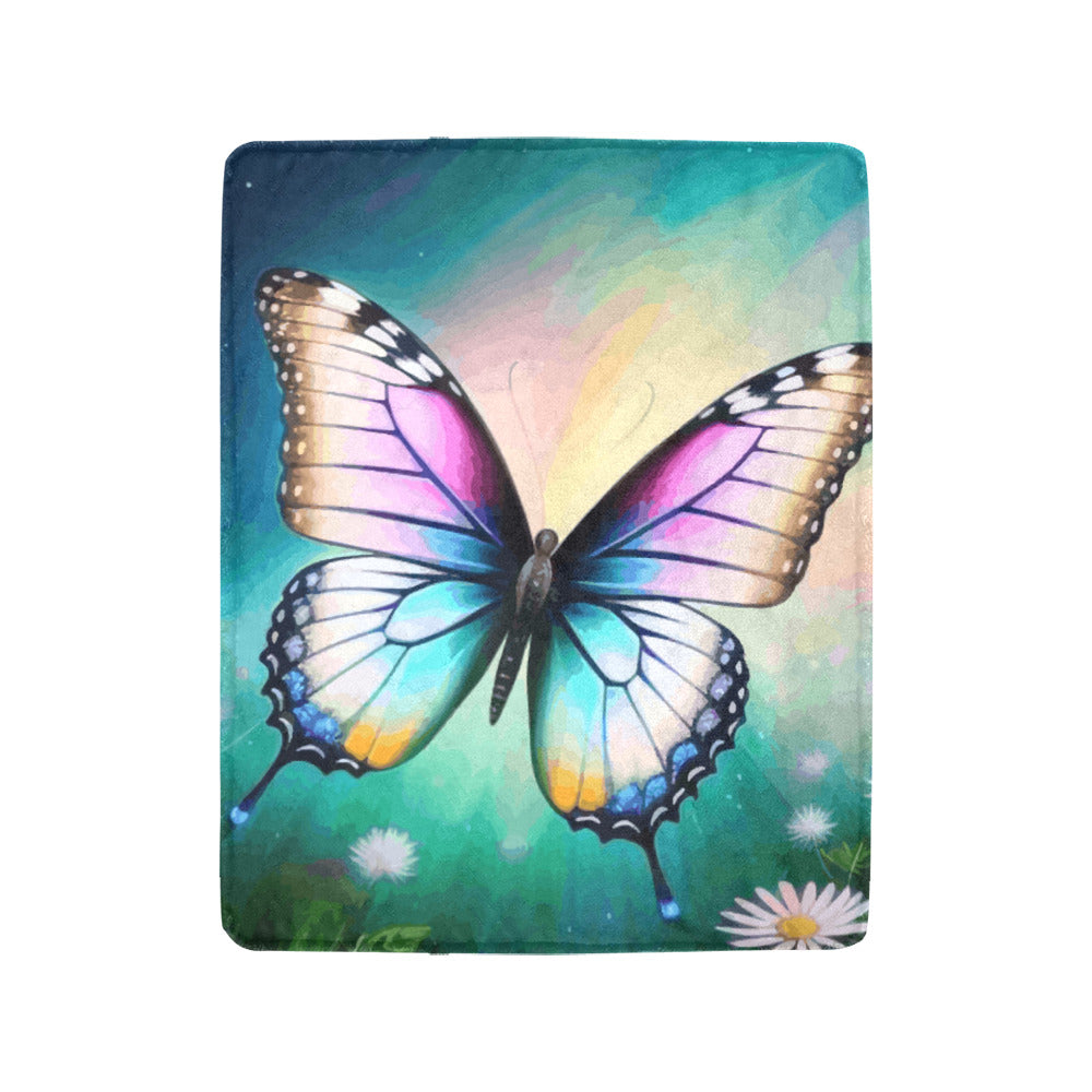 Beautiful Butterfly Blanket Ultra-Soft Micro Fleece Blanket 40