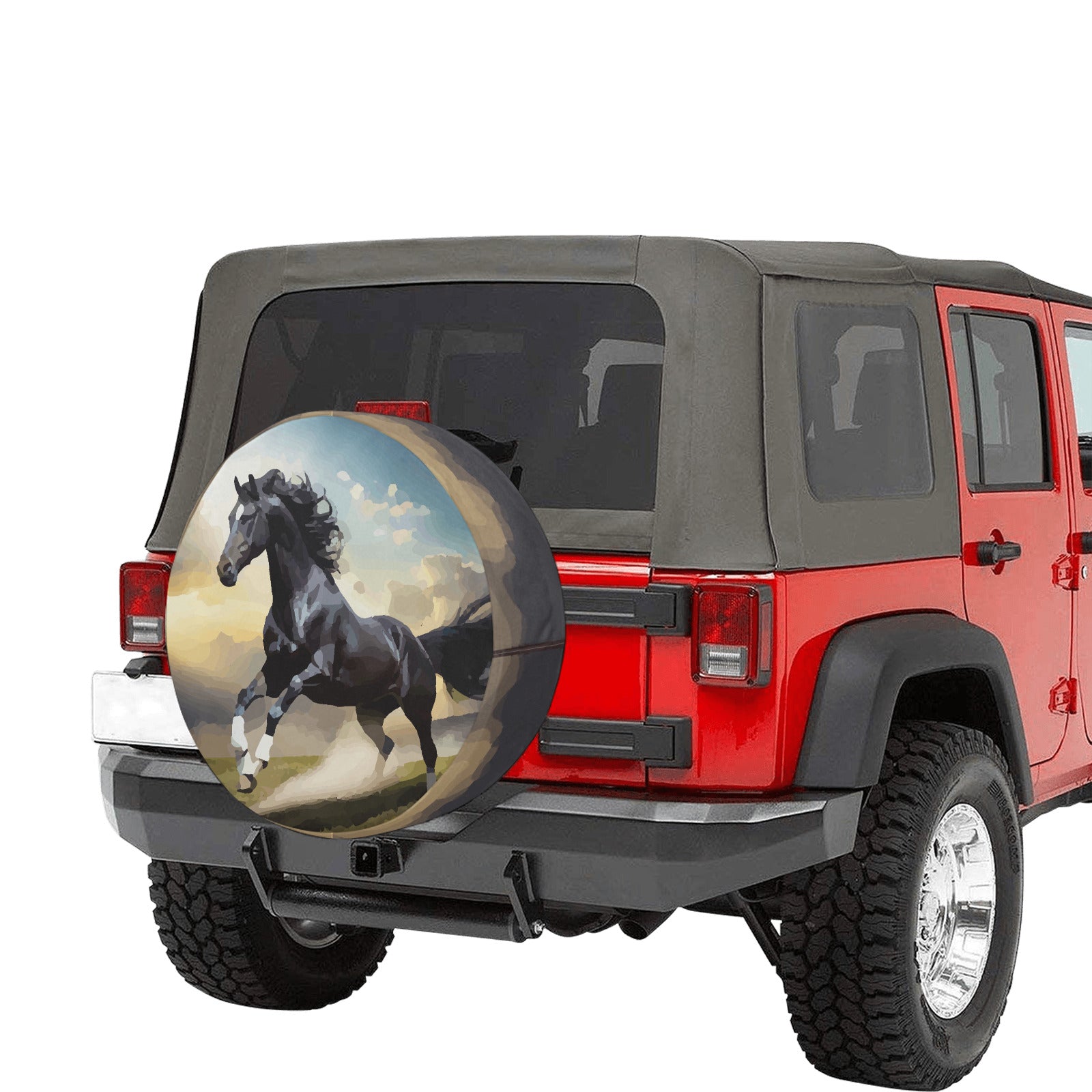 Printed Spare Tire Cover (16