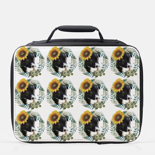 Cute Black Puppy Insulated Lunch Box