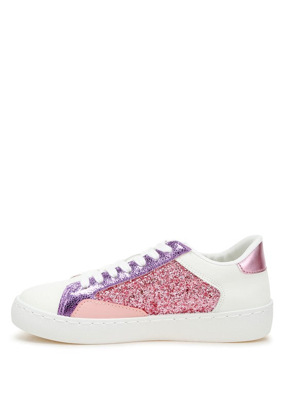 Women's Cosmolight Glitter Faux Leather Sneakers