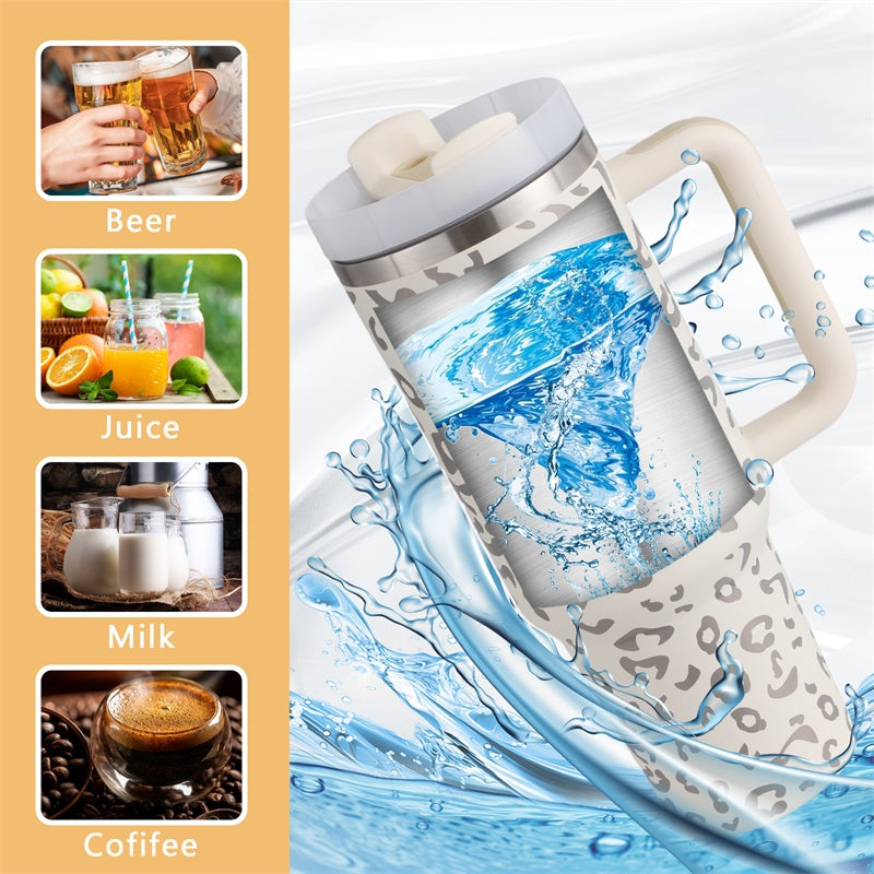 Spotted Design Stainless Steel Travel Tumbler