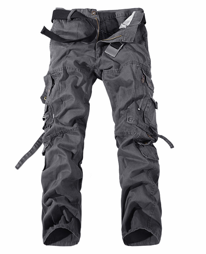 Men's Multi-pocket Cargo Pants without Belt