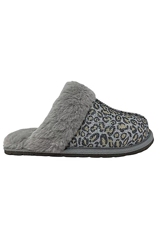 Women's Diggy Leopard Winter Slippers