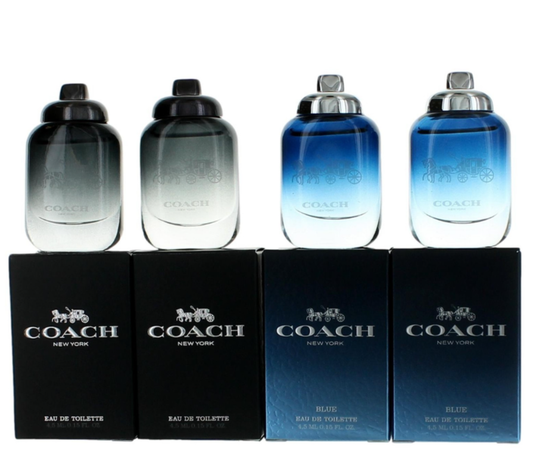 Coach by Coach 4 Piece Variety Gift Set for Men