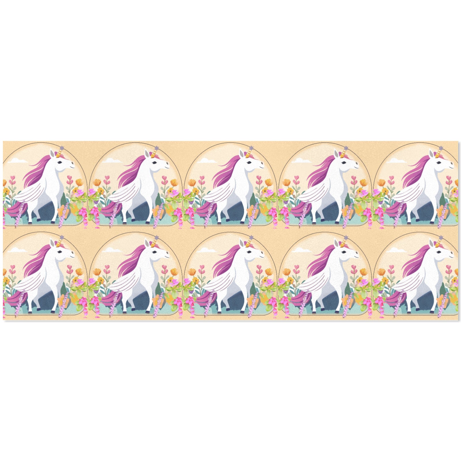 Unicorn with Wings Gift Wrapping Paper 58