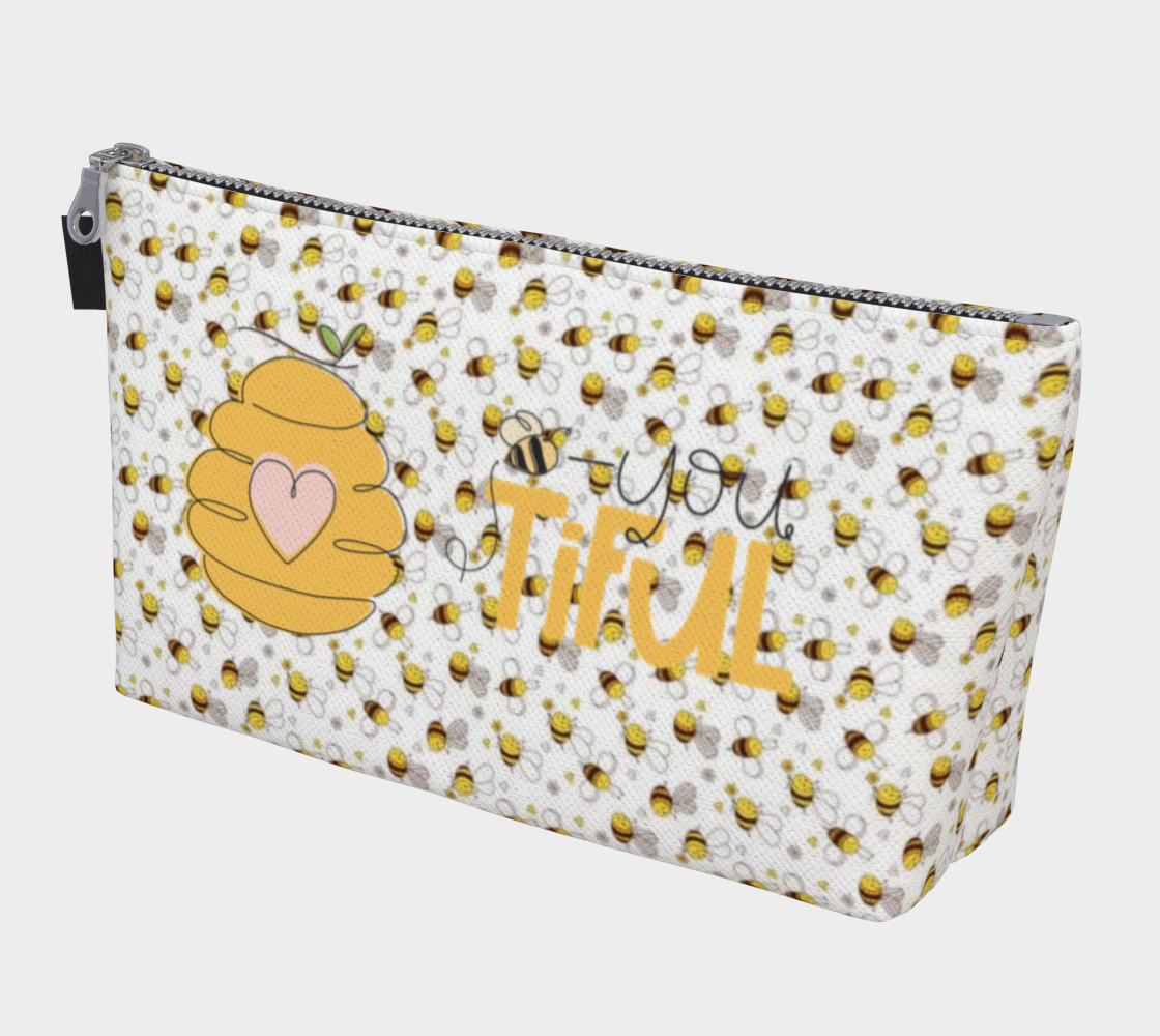 Bee-You-Tiful Honey Makeup Bag